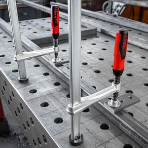 Bessey 200 mm Clamping Element with Fixed Throat Depth, TW16-20-10-2K