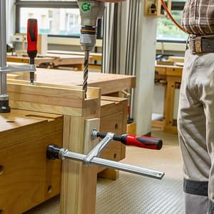 Bessey 200 mm Clamping Element with Fixed Throat Depth, TW16-20-10-2K