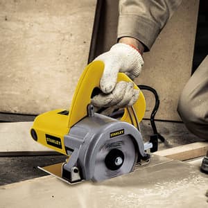 Stanley 100mm 1200W Heavy Duty Marble Cutter / Tile Cutter With Depth Adjustment, STSP110-IN