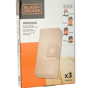Black+Decker Paper Dust Bag, PB152025