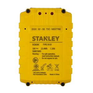 Stanley 18V / 1.3 Ah Battery Pack, N496300