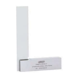 Insize 150 x 100 mm Flat Edge Square with Wide Base (90°), 4792-150