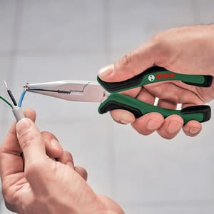Bosch 7 inch / 180 mm Long Nose Plier, 1 600 A03 2VC