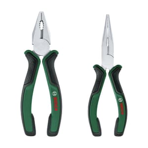 Bosch 2 Pcs Long-lasting Pliers Set, 1 600 A02 75H