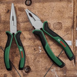 Bosch 2 Pcs Long-lasting Pliers Set, 1 600 A02 75H
