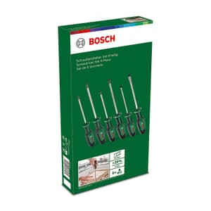 Bosch 6 Pcs Mix Screwdriver Set, 1 600 A02 BX7