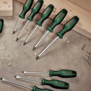 Bosch 6 Pcs Mix Screwdriver Set with Magnetizer, 1 600 A02 W7L