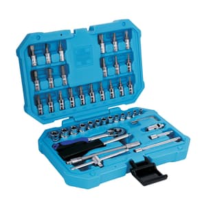 Taparia 46 Pcs 1/4 Inch Sq. Drive Socket Set (6.3 mm), SA 46