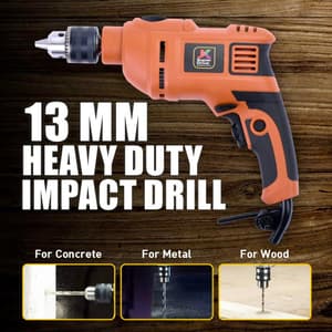 JK Super Drive Professional Tool Kit with 13mm (550Watt) Heavy duty Impact Drill Machine For Home, DIY & Professional Use (98-Pieces), SD9000014A