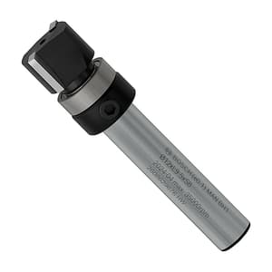 Bosch 12 mm Pro Router Bit (Top Bearing Flush Trim Bit 2 Flute), 2 608 629 676