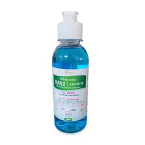 Vibhu's 200 ml Antibacterial Liquid Hand Sanitizer with Lemon Extract