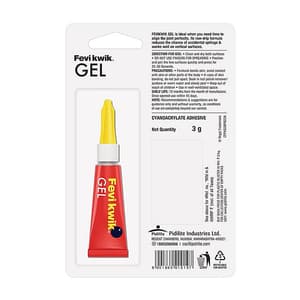 Fevikwik Gel 1 gms Non-Drip Instant Adhesive (Pack of 12 Pcs)