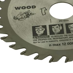 Dewalt 4 inch / 110 mm TCT Woodworking Saw Blade For MDF Particle Boards & Laminated Boards (30 Teeth), DW03430-IN