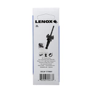 Lenox 32 mm - 152 mm Standard Hole Saw Arbor With 4-1/4 Inch Pilot Drill Bit, 1779801