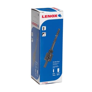 Lenox 14 mm - 30 mm Standard Hole Saw Arbor With 4-1/4 Inch Pilot Drill Bit, 1779803