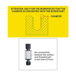 Insize M3 x 0.5 mm Threaded Hole Location Gauge, 4676-3