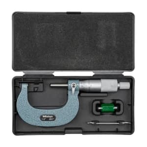 Mitutoyo 1 - 2 inch Spherical Anvil Tube Micrometer (Type F), 115-242