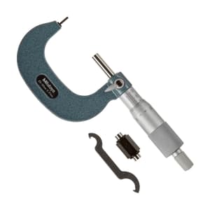 Mitutoyo 25 - 50 mm Pin Anvil Tube Micrometer (Type A), 115-303