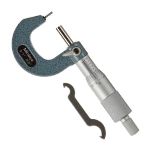 Mitutoyo 0 - 1 inch Pin Anvil Tube Micrometer (Type A), 115-305