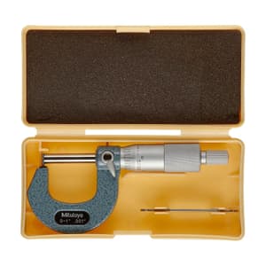 Mitutoyo 0 - 1 inch Pin Anvil Tube Micrometer (Type A), 115-305