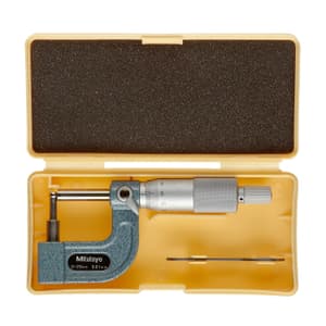 Mitutoyo 0 - 25 mm Cylindrical Anvil Tube Micrometer (Type C), 115-315
