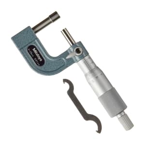 Mitutoyo 0 - 25 mm Cylindrical Anvil Tube Micrometer (Type D), 115-316