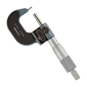 Mitutoyo 0 - 25 mm Mechanical Counter Tube Micrometer (Type A), 295-302