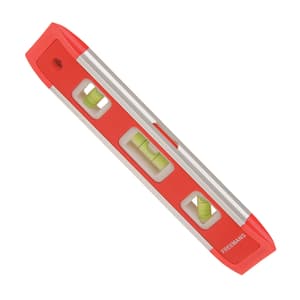 Freemans 23 cm Bi-Material Torpedo Level With Magnetic Base, BL230