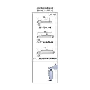 Insize 500 mm / 20 inch Non-Waterproof Digital Height Gauge, 1150-500