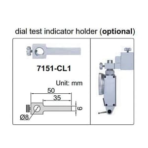 Insize 150 mm Mini Digital Height Gauge, 1154-150