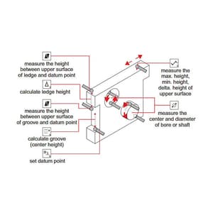 Insize 1D Manual Height Gauge (Without Air Cushion), DHG-C420