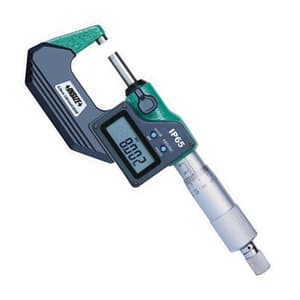 Insize 150 - 175 mm Waterproof Digital Outside Micrometer (Without Data Output), 3108-175A