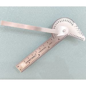 Kristeel 4 inch Multi Use Rule & Gauge (Five Distinct Functions), MURG