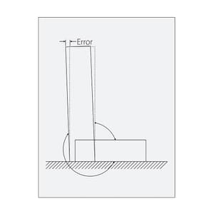 Ozar 24 inch / 600 mm Engineers Precision Steel Squares, ZSS-0165