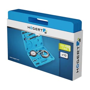 Hogert 10 Pcs Fuel Injection Pressure Tester Set, HT8G416