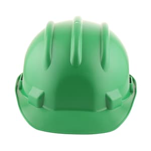 Karam ISI Marked Shelmet Safety Helmet With Plastic Cradle (Hyd Green), PN501