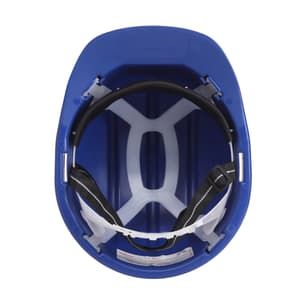 Karam ISI Marked Shelmet Safety Helmet With Plastic Cradle (Lamination Blue), PN501