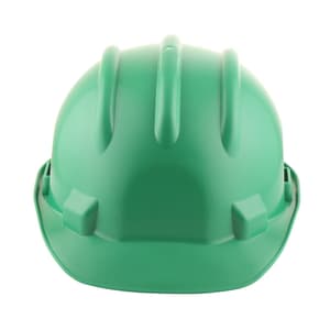 Karam ISI Marked Shelmet Safety Helmet With Plastic Cradle (Mint Green), PN501