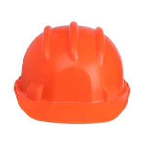 Karam ISI Marked Shelmet Safety Helmet With Plastic Cradle (Orange), PN501