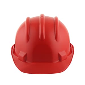 Karam ISI Marked Shelmet Safety Helmet With Plastic Cradle (Red), PN501