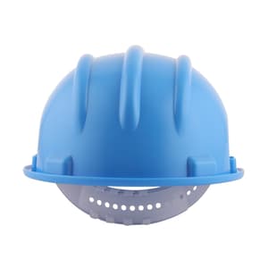 Karam ISI Marked Shelmet Safety Helmet With Plastic Cradle (Star Blue), PN501