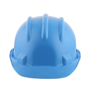 Karam ISI Marked Shelmet Safety Helmet With Plastic Cradle (Star Blue), PN501