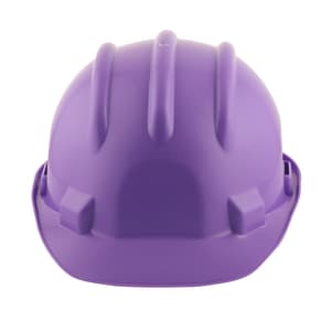 Karam ISI Marked Shelmet Safety Helmet With Plastic Cradle (Violet), PN501