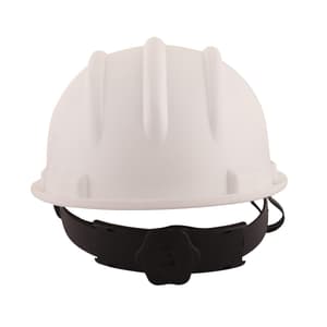 Karam ISI Marked Shelmet Ratchet Type Safety Helmet With Plastic Cradle (White), PN521