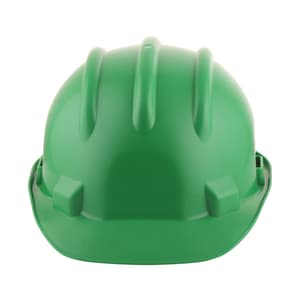 Karam ISI Marked Shelmet Ratchet Type Safety Helmet With Plastic Cradle (Hyd Green), PN521