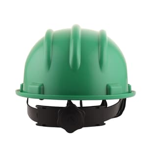 Karam ISI Marked Shelmet Ratchet Type Safety Helmet With Plastic Cradle (Mint Green), PN521