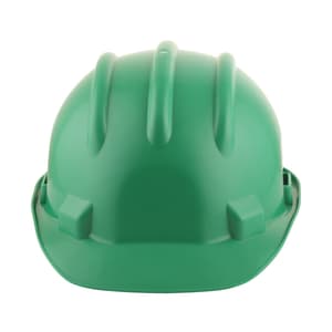 Karam ISI Marked Shelmet Ratchet Type Safety Helmet With Plastic Cradle (Mint Green), PN521