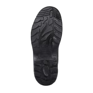 Karam Women's Buff Waxy Leather Safety Shoe - Fibre Toe (Black), FS100BL