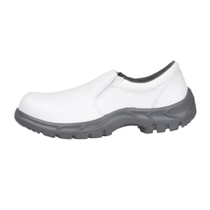 Karam Men's Executive Abwarf Safety Shoe - Fibre Toe (White), FS13RG