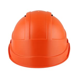 Karam ISI Marked Shelblast Safety Helmet Without Peak (Chrome Orange), PN545